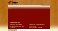 Desktop Screenshot of plylineireland.com